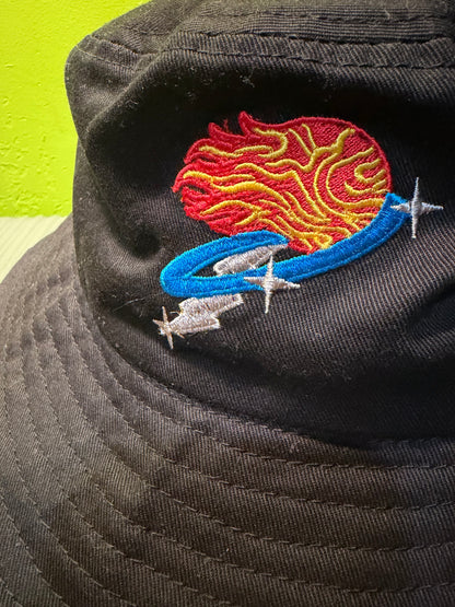 Black Bucket Hat